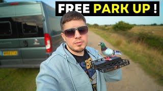 The best van life park ups are free!