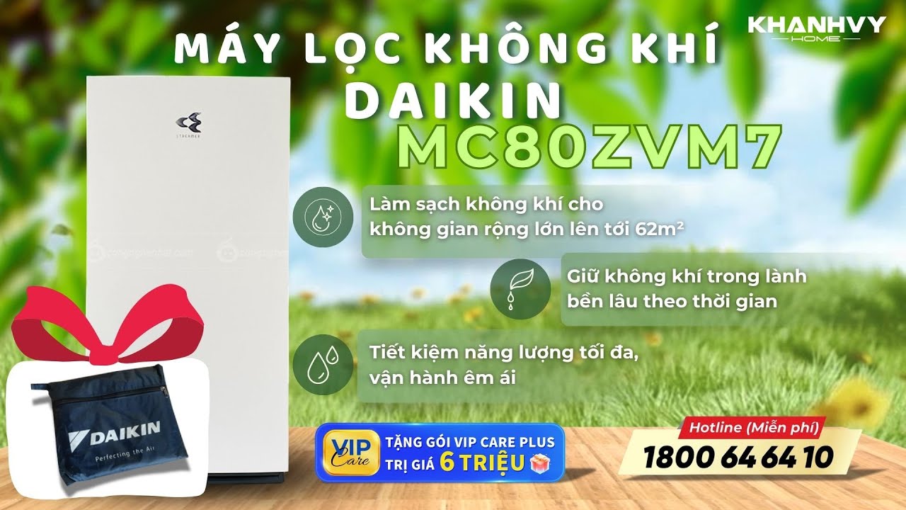 Máy lọc không khí Daikin MC80ZVM7