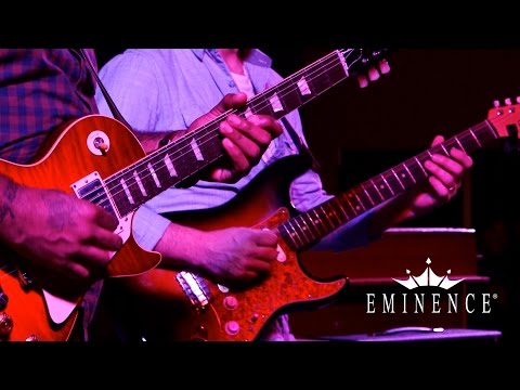 Cissy Strut – Tomo Fujita, Kirk Fletcher, Josh Smith with Eminence at NAMM 2016