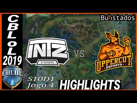 CBLoL 2019 INTZ vs Uppercut highlights do jogo 4.