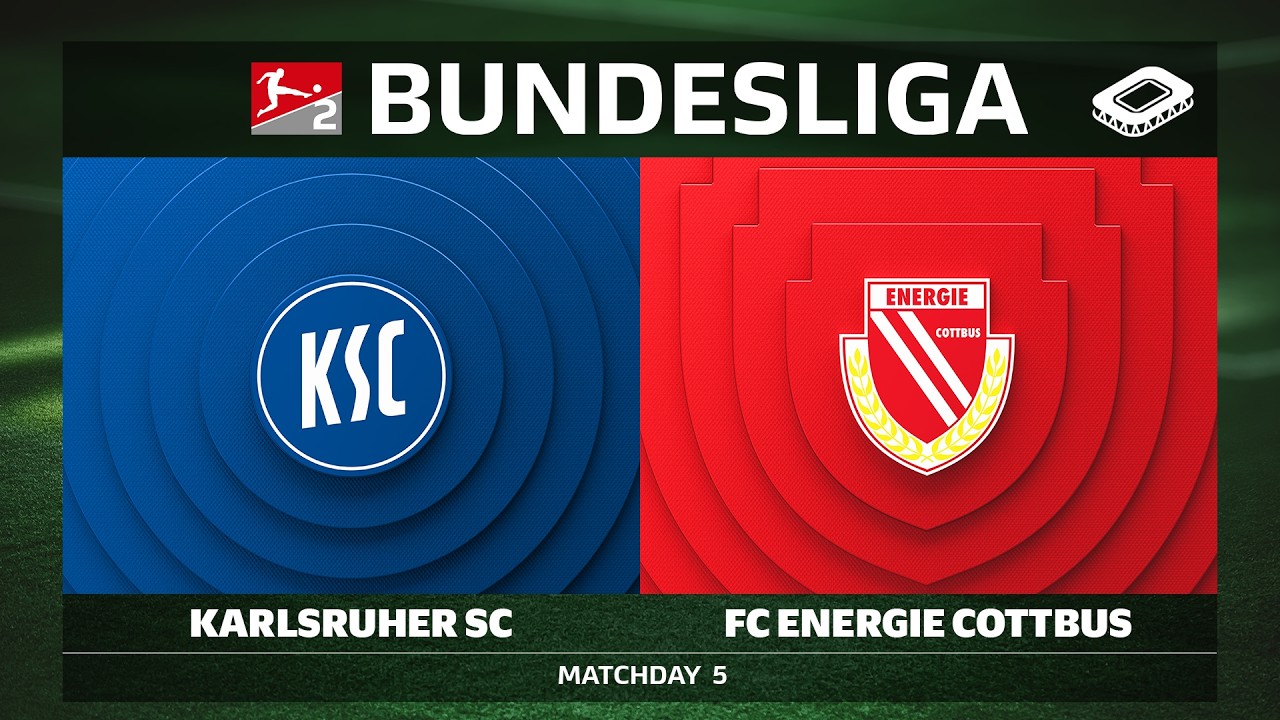 Karlsruher SC vs. FC Energie Cottbus | Matchday 5 - Bundesliga 2 2026/27