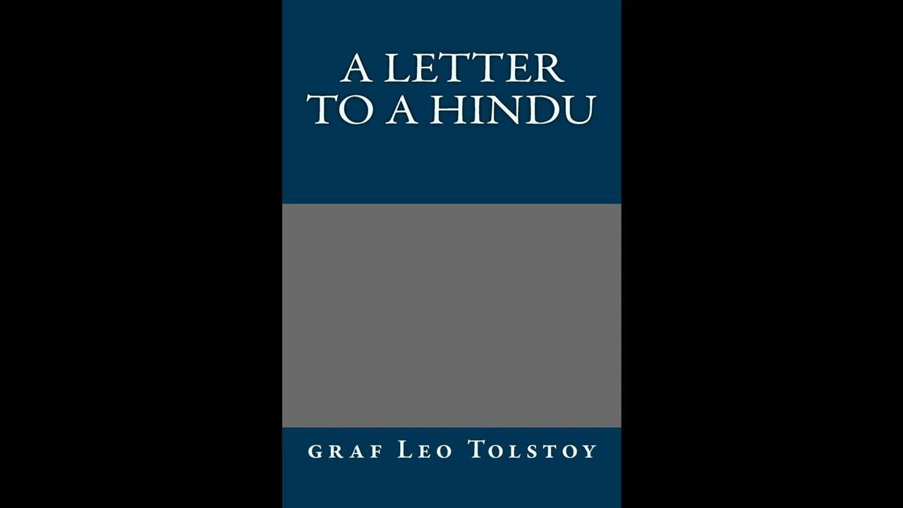 A Letter to a Hindu