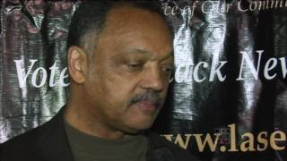 Rev. Jesse Jackson Red Carpet Interview at Wayne Simmonds Honors Ceremony