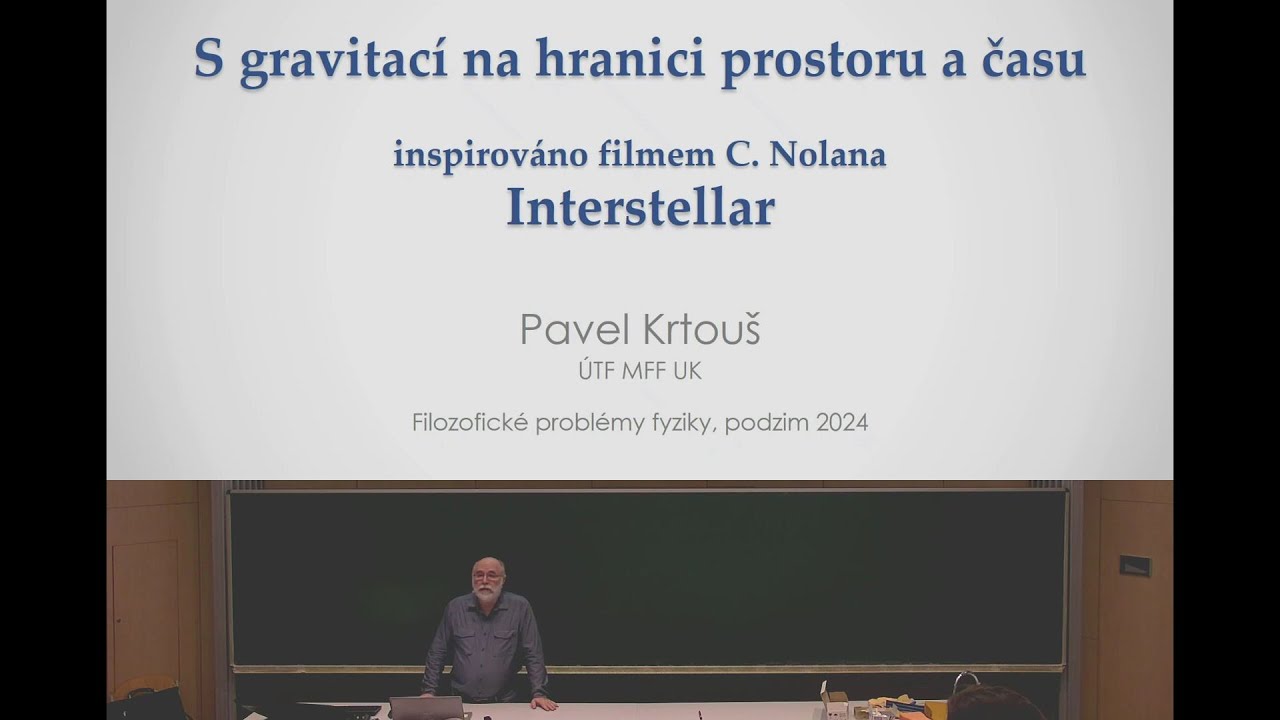 Pavel Krtouš: S gravitací na hranici prostoru a času [FPF 10.10.2024]