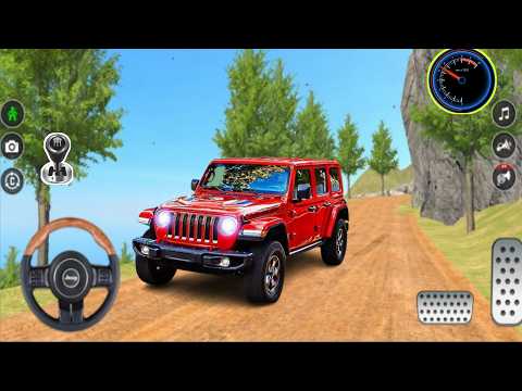 Realistic Offroad Jeep Drive – Impossible Hill Climb Adventure 🚙 4x4 Jeep Offroad Madness Gameplay 🚐