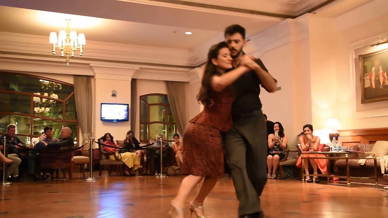 Dana Frigoli and Adrián Romeo Ferreyra in 3rd Delhi International Tango festival
