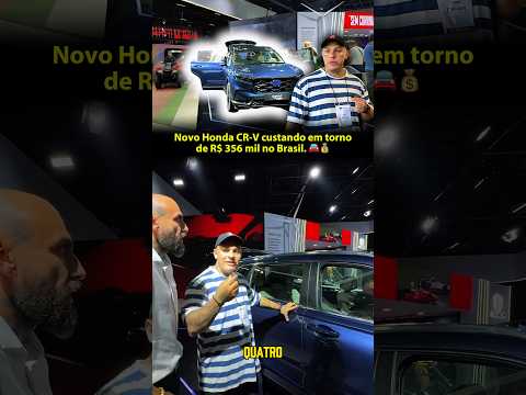 Você pagaria 356 mil nesse novo honda CR-V🚘💰? #toguro #viraliza #hondacrv #carros