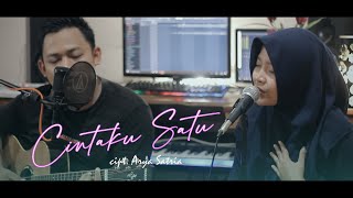 Download lagu DUET BAPER!!! CINTAKU SATU FITRI ALFIANA FT KRIS CANDRA KIRANA COVER AKUSTIK | LIVE mp3