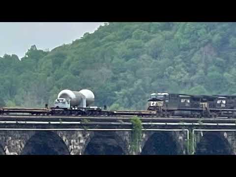 Largest 13R Ever with DODX Spent Nuclear Fuel Cask