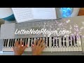 How To Play Red Roses For A Blue Lady Multiple Artists LetterNotePlayer