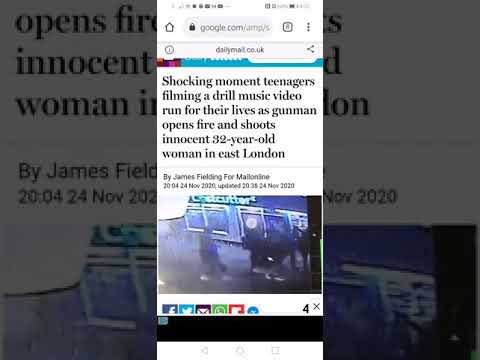 #Zone 2 Shoot drill video in Hackney and get shot at by opps 😳