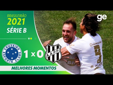 Gols e lances de Cruzeiro x Ponte Preta