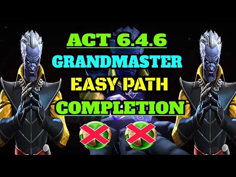 Mcoc Act 6.4.6 Easy Path #grandmaster