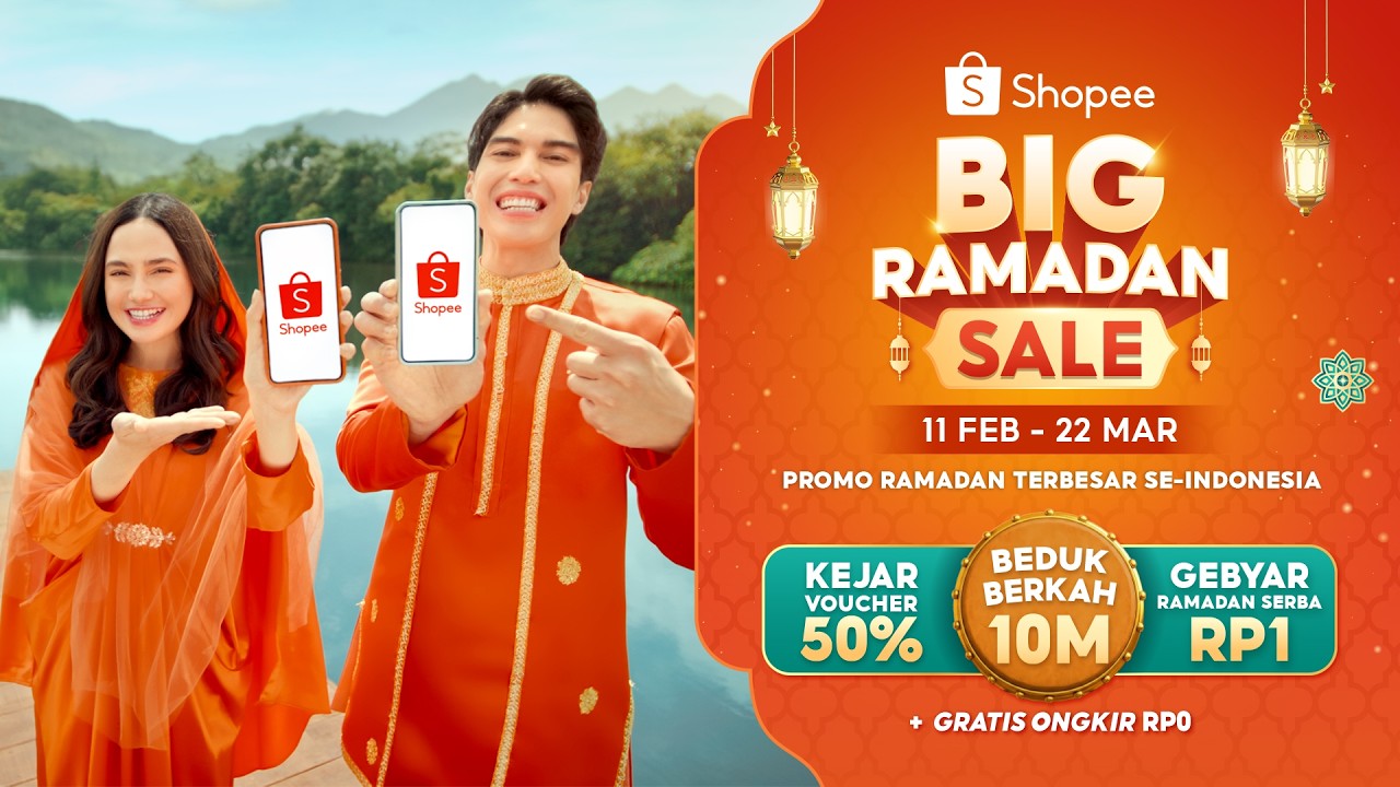 Shopee Big Ramadan Sale Mulai 11 Feb - 22 Mar | Belanja Hemat Sekarang!