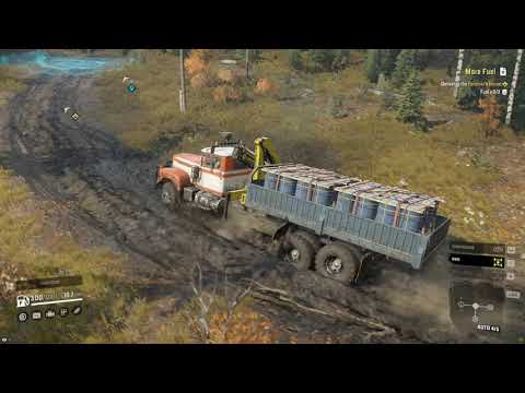 SnowRunner - Walkthrough - Part 32 - More Fuel 4K Gaming