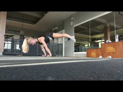 Teardrop backbend contortion training