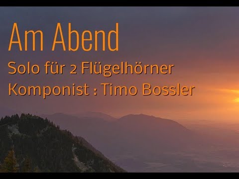 Am Abend (Duett Flügelhorn)