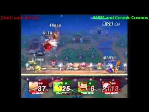 ALSM and Cosmic Cosmos(Diddy and Pika) vs. Denti and Infinity(Olimar, MK) GF's - 2 / 2