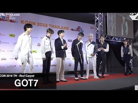 [STREAM] 180930 #GOT7 - RED CARPET KCON IN THAILAND