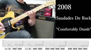 (TAB) EXTREME - #27 &quot;Comfortably Dumb&quot; - Nuno Bettencourt - Guitar Riff - Fender Telecaster