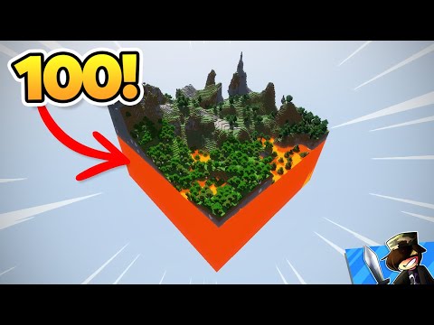 100 Játékos Túlélése, de a LÁVA Percenként Növekszik! 😂😲