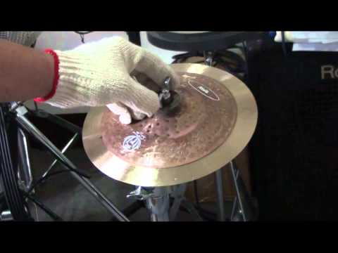 Diril Cymbals Taiwan Jazz 8 Splash Stake Raw 6 Splash
