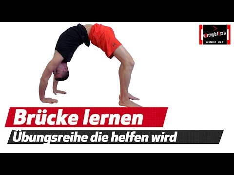 Brücke lernen - Die besten Übungen