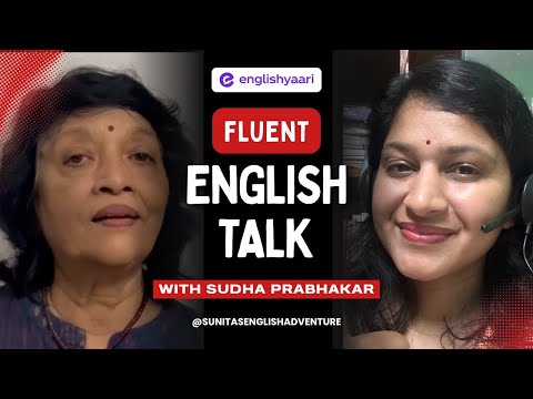 Daily Spoken English Practice with @englishyaari tutor Sudha Prabhakar 😇 Topic- based✅