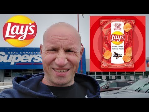 Lay's New Nacho Cheese Flavoured Chips! (Dorito's)