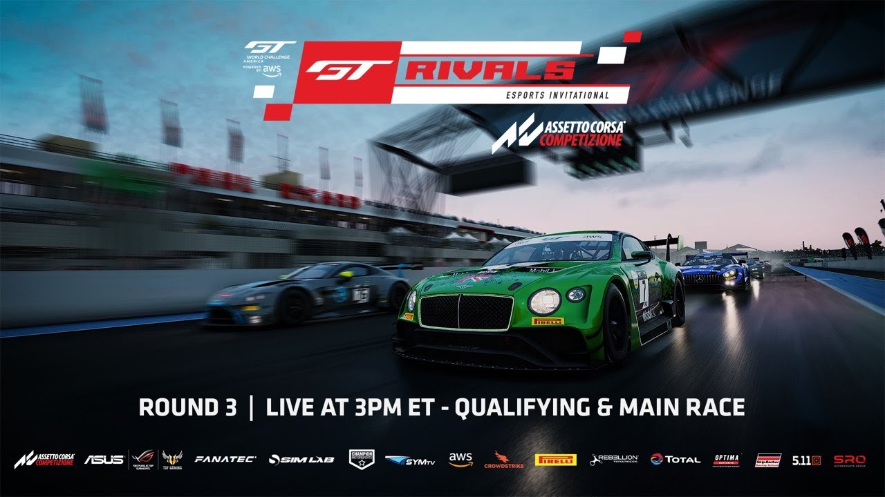 GT Rivals Esports – Round 3 @ Paul Ricard - GT World Challenge America 2020