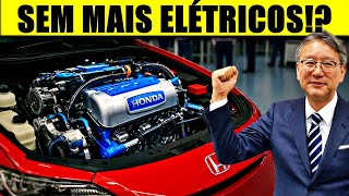 Novo Motor da Honda Vai Aabalar Todo o Mercado de Carros Elétricos, diz CEO!
