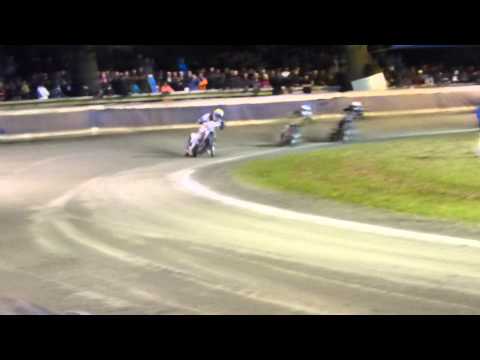 speedway dohren 18 okt  2014  heat 10  1e jonas b  andersen  2e david bellego  3e rene deddens