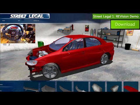 Street Legal 1: REVision Free PC DEMO First IMPRESSIONS Of SLR 2023 Remake!!