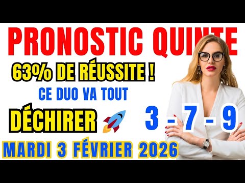 QUINTÉ PARIS-VINCENNES FEBRUARY 3 | THE HORSE EVERYONE FORGETS