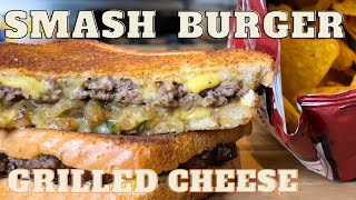 A Late Night Snack [SMASH BURGER GRILLED CHEESE]