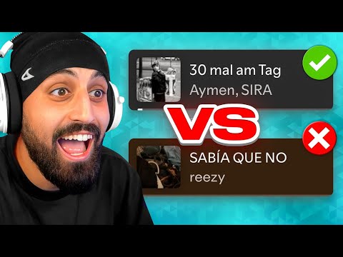 DER BESTE SONG AUS 2025! SONG COMPETITION 🔥🎶