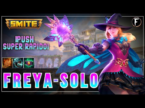 ¿QUIERES GANAR EN LA SOLO? PICKEA ESTE MAGICO⚔️ | RANKED CONQUEST | FREYA - SOLO | SMITE 2022