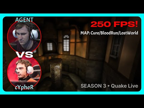 Cypher vs AGENT | 250FPS Quake Season 3 | BO3 | Quake Live