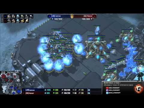 [SC018] Game commentée - tomve vs Honor - PvP