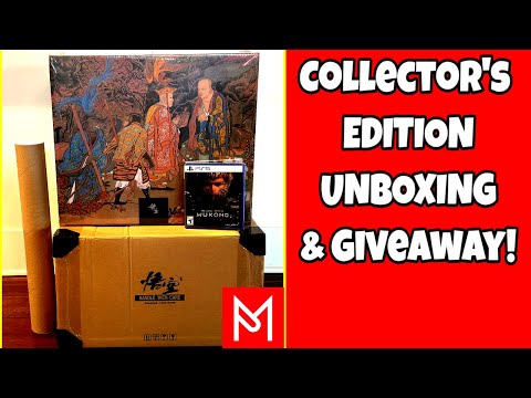 Unboxing The Epic Black Myth Wukong Ps5 Collector's Edition