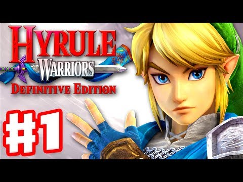 Hyrule Warriors: Definitive Edition - Gameplay Walkthrough Part 1 - Link in Hyrule Field!