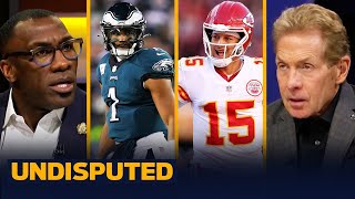 Patrick Mahomes the NFL MVP front-runner after Hurts, Allen suffer Wk 10 losses | NFL | UNDISPUTED