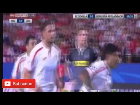 Gol Banega - Sevilla vs Borussia M'Gladbach 2-0 - 2015