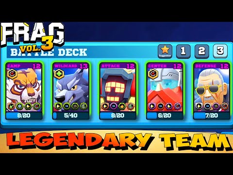 FRAG Pro Shooter Vol.3 - Legendary Squad😁Gameplay🔥(iOS,Android)