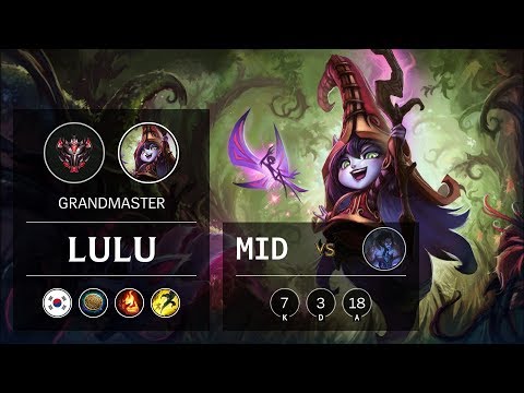 Lulu Mid vs Sylas - KR Grandmaster Patch 9.18