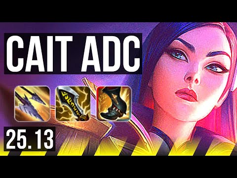 CAITLYN & Nami vs ASHE & Bard (ADC) | EUW Master | 25.13