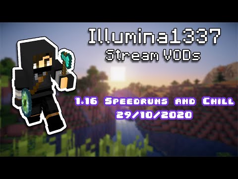 [Oct 29, 2020] SPEEDRUNNING (rsg 1.16)