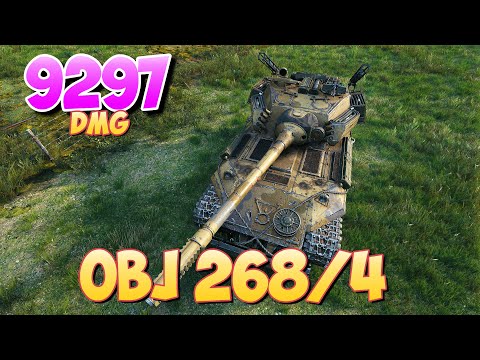 Obj 268/4 - 4 Kills 9.2K DMG • In action! • World Of Tanks