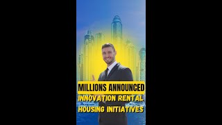 Millions of Funding Announced for New Housing! Joe Bladek, Mortgage Broker