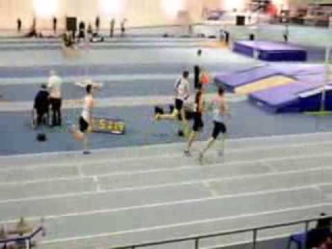 20140125 London Indoor Open U20 Mens 400m heat 2